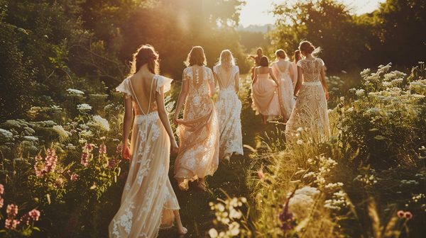 Les meilleures robes pour un mariage champêtre